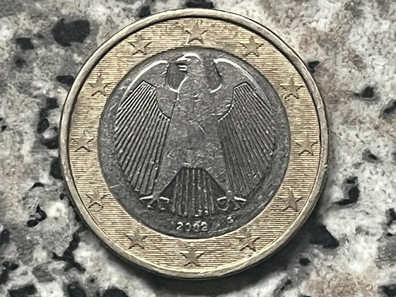 SAKSAMAA 1€ EURO MÜNT 2002