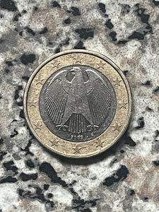 SAKSAMAA 1€ EURO MÜNT 2002 (2 foto / 4)