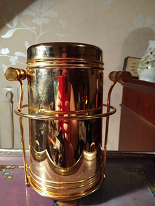 Itaalia kullatud (34karaati) cooler, seest portselan (1 foto / 6)