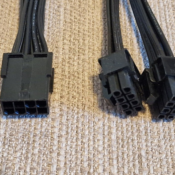 Разделитель PCIe 8pin на два 6+2 pin