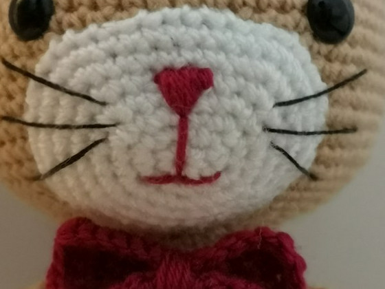 Кот амигуруми Пабло