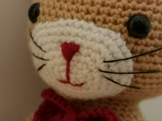 Кот амигуруми Пабло