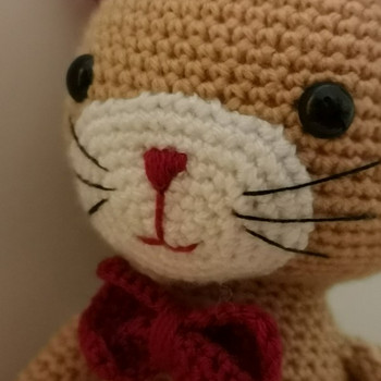 Amigurumi kass Pablo