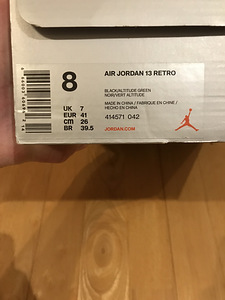 Jordan 13 Retro Altitude (4 фото из 4)