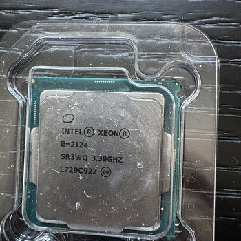 Intel Xeon E-2124 CPU 3.30 GHz 4 Cores 8m Cache SR3WQ