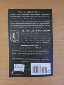 Jordan B. Peterson , 12 more rules for life (2 foto / 2)