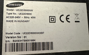 Телевизор Samsung (3 фото из 3)