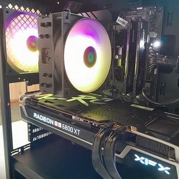 Мощный игровой ПК R7 5800X3D/ RX 6800 XT/ 32 ГБ DDR4