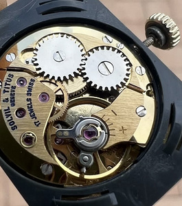 Solvil et Titus Geneve vintage Swiss watch (4 foto / 8)