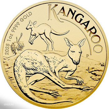 1 oz kuldmünt Kangaroo 2025 / Britannia 2023
