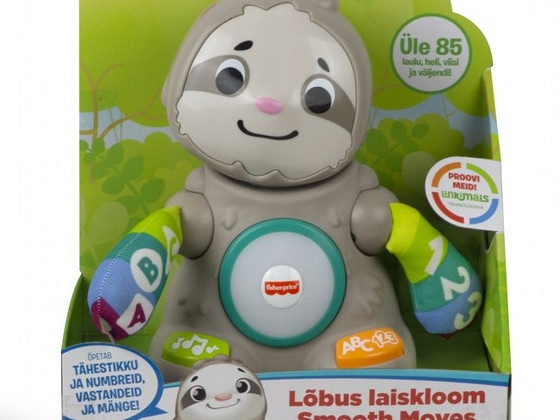 Fisher-Price Linkimals ™ eestikeelne lõbus laiskloom, GXR59