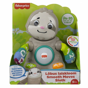 Fisher-Price Linkimals ™ eestikeelne lõbus laiskloom, GXR59 (1 foto / 2)