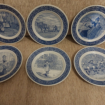 SEINAVINTAGE PLAADID ROOTSI KOLLEKTSIOON 6 TÜKKI.