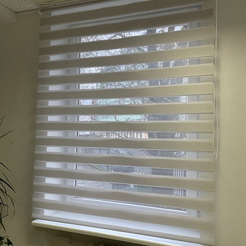 Руло Жалюзи Domoletti Rattan D&N, серый, 1400 мм x 2300 мм