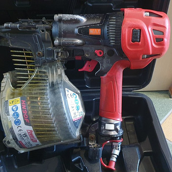 Роликовый пистолет для гвоздей max Power Lite HN 90 F