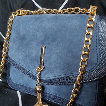 Müüa uus crossbody kott. Tume-sinine värv.