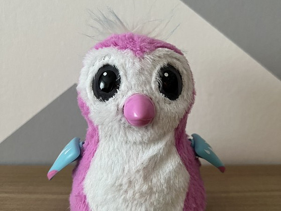 Интерактивный пингвин Hatchimals, розовый/белый