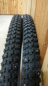 Jalgratta naastrehvid / talve kummid 27,5" (1 foto / 4)
