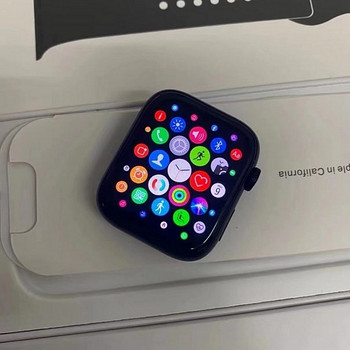 Apple Watch Series 8 45 мм черно-белые (реплика)