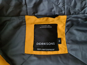 Зимняя куртка Didriksons, 50 размер, б/у (2 фото из 3)