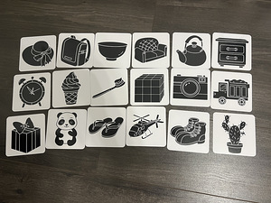 Черно-белые картинки для новорожденных/ Black white card (3 фото из 4)