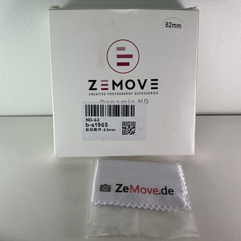 Muutuv VND filter ZeMove 2-400, 62mm