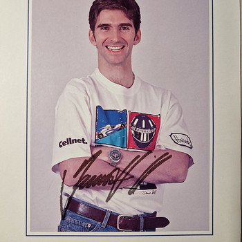 Autogramm Damon Hill