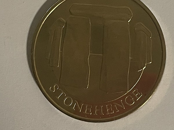 Medaljonmünt STONOHENGE UK