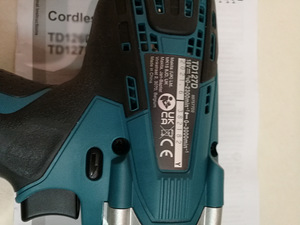 Makita TD127D. 18v. uus +aku 2ah+laadija (2 foto / 2)