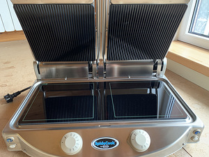 Unox SpidoCook klaaskeraamiline kahe ribaga kontaktgrill XP0 (1 foto / 4)