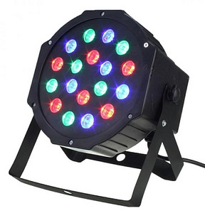 Disko gaismas - kolorofons 18 RGB LED (PZD64A) (1 foto no 6)