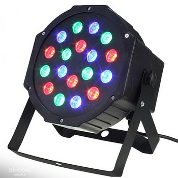 Disko gaismas - kolorofons 18 RGB LED (PZD64A)