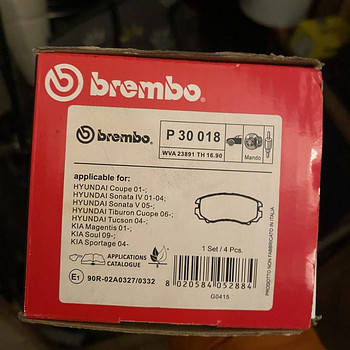 Brembo p30018 polstrid
