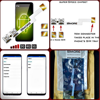 Sim-адаптер-Speed ZX-Twin Nano SIM