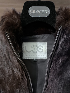 Ugg вязанная куртка с натуральным мехом (2 фото из 2)
