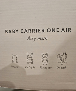 Babybjörn kandekott One Air, värv anthracite (6 foto / 7)
