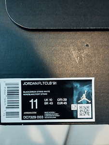 Jordan Flight Club 91 GS "Black Green Strike" (5 foto / 5)