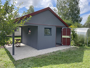 Moodul aiamajad krohvitud seintega (3 foto / 10)