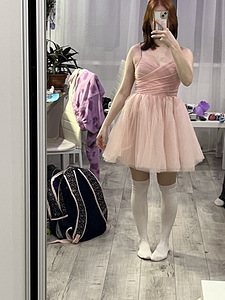 Розовое платье с SHEIN (6 фото из 10)