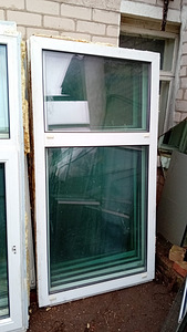 Logi un balkonas durvis PVC lietotie. Piegāde visā Latvijā (5 foto no 10)