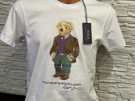 Мужские футболки-поло с медведем ralph lauren