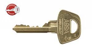 Assa Abloy d12 1212, 1312 kahepoolne ümmargune südamik (2 foto / 5)