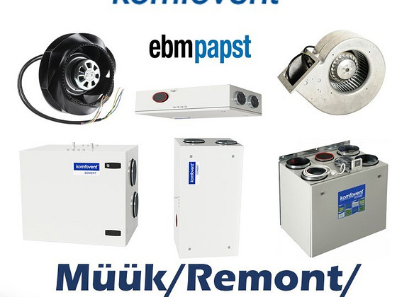 Komfovent Domekt hooldus ja remont / Ремонт и обслуживание