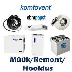 Komfovent Domekt hooldus ja remont / Repair and maintenance (1 foto / 7)