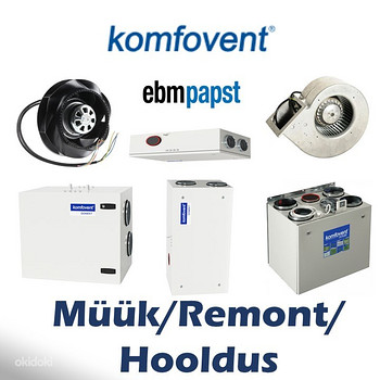Komfovent Domekt hooldus ja remont / Ремонт и обслуживание