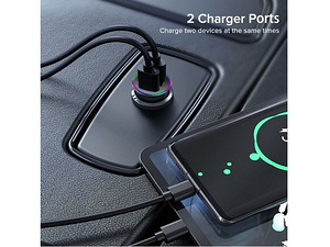 Maclean Автомобильное зарядное устройство USB 1x QC 3.0, USB (5 фото из 7)