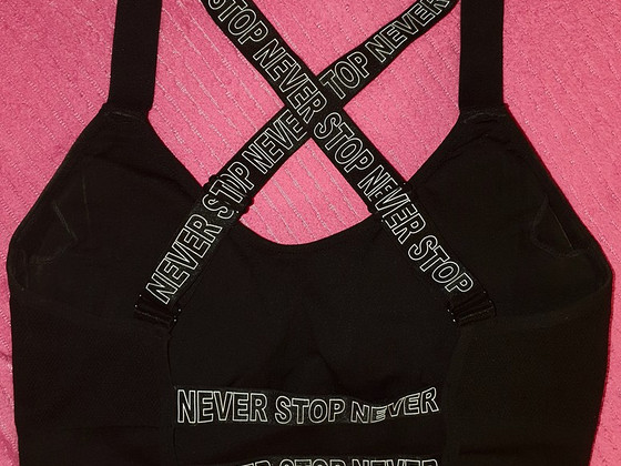 Sports bra 2 (valge ja must), S-M