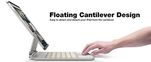 Magnetic Keyboard Case kaaned iPad Pro 12.9 3/4/5/6Gen (5 foto / 6)