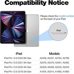 Magnetic Keyboard Case kaaned iPad Pro 12.9 3/4/5/6Gen (6 foto / 6)