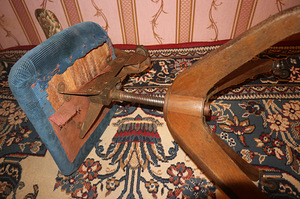 Åtvidabergs antiikne kontori/ töötool (7 foto / 8)